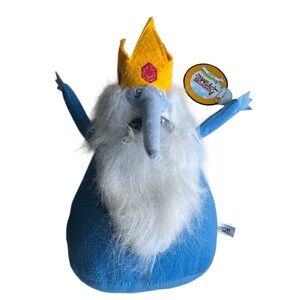👑 RARE Adventure Time Ice King Plush Toy ❄️